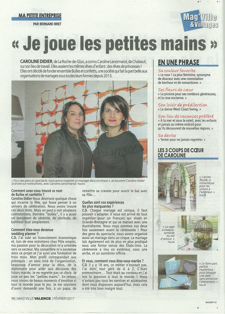 decoratrice mariage drome